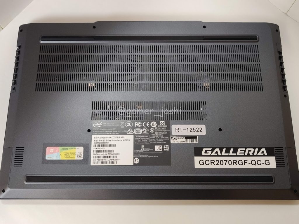 GALLERIA GCR2070RGF-QC-G実機レビュー！外観・静音性・ベンチ性能をチェック - げーみんぐPCおすすめガイド